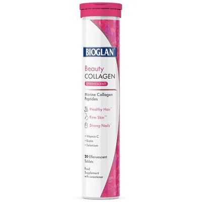 Колаген для краси Bioglan Beauty Collagen Effervescent, 20 шипучих таблеток