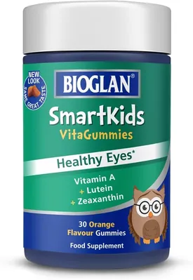 Комплекс для зору для дітей Bioglan Smartkids Healthy Eyes апельсин, 30 жувальних пастилок