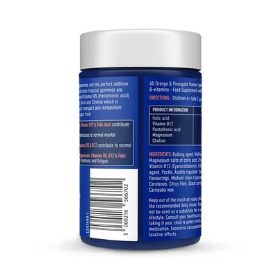 Магній Bioglan SmartMinds Magnesium Focus тропік, 60 жувальних пастилок