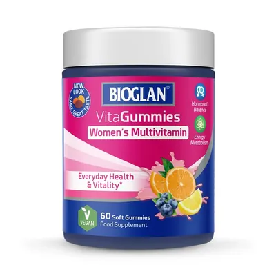 Мультивітаміни для жінок Bioglan VitaGummies Women's Multivitamin, 60 жувальних пастилок