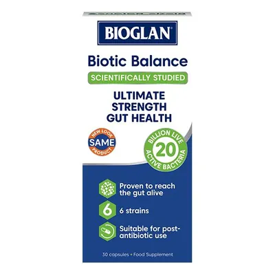 Пробіотики Bioglan Biotic Balance 20 Billion, 30 капсул