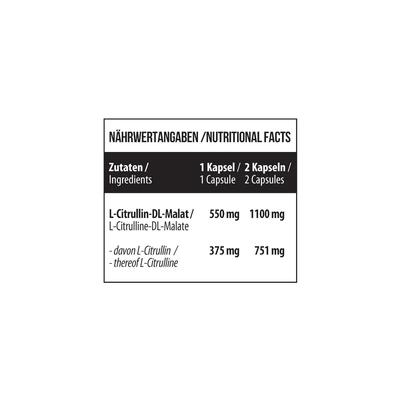 L-цитрулін MST Nutrition L-Citrulline, 120 капсул