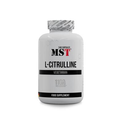 L-цитрулін MST Nutrition L-Citrulline, 240 капсул