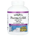 Гамма-аміномасляна кислота Natural Factors Stress Relax Pharma GABA 100 мг, 120 жувальних таблеток