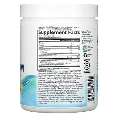Магний Garden of Life Dr. Formulated порошок со вкусом малины и лимона, 421,5 г