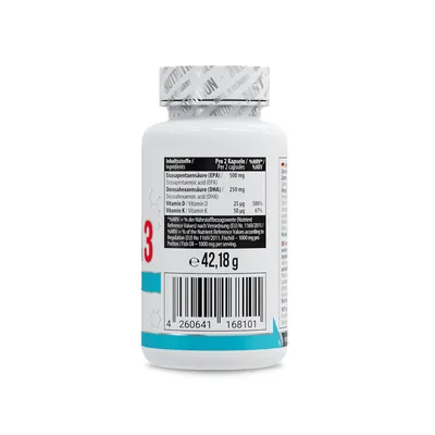 Омега-3 тригліцерид Д3 + К2 MST Nutrition Omega 3 Triglyceride D3 + K2, 60 гелевих капсул