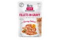 Корм влажный для кошек Brit Care Cat pouch пикантный лосось, 85 г