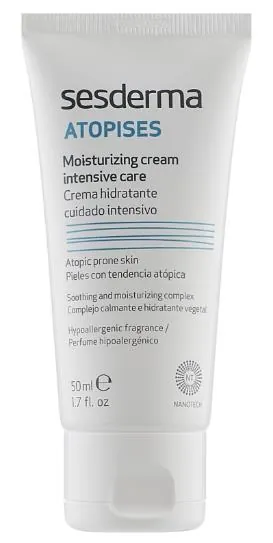 Крем для обличчя Sesderma Atopises ліпосомальний зволожуючий для сухої шкіри, 50 мл