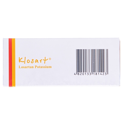 Клосарт таблетки, в/плів. обол. по 50 мг №84 (14х6)