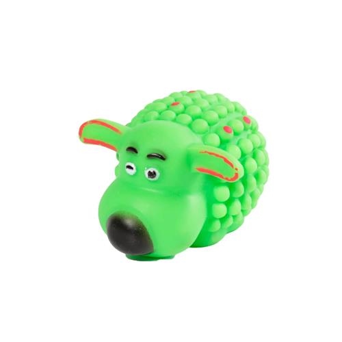 Игрушка для собак Fox FS-0017 виниловая собака-мяч, 6х8 см