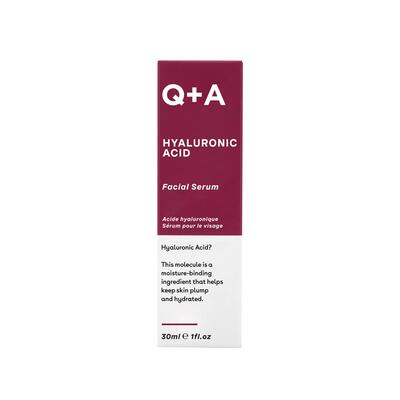 Сироватка для обличчя Q+A Антивікова з гіалуроновою кислотою, 30 мл