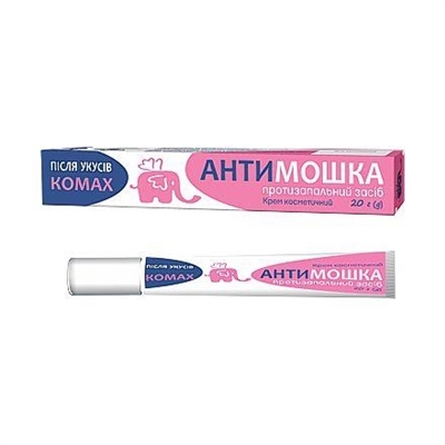 Крем косметический Антимошка после укусов насекомых, 20 г