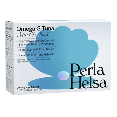 Омега-3 из тунца с DHA-формулой Perla Helsa капсулы №120
