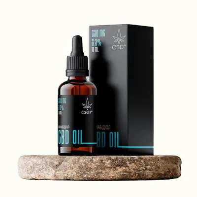 Канабідіол CBD Oil, олія 3,3% по 10 мл у флаконі