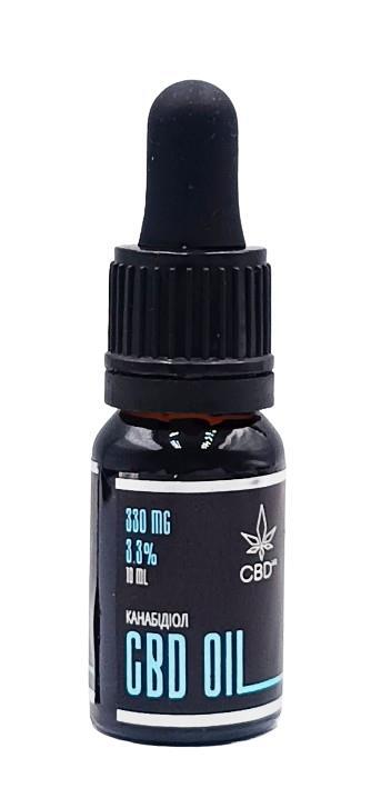 Каннабидиол CBD Oil, масло 3,3% по 10 мл в флаконе