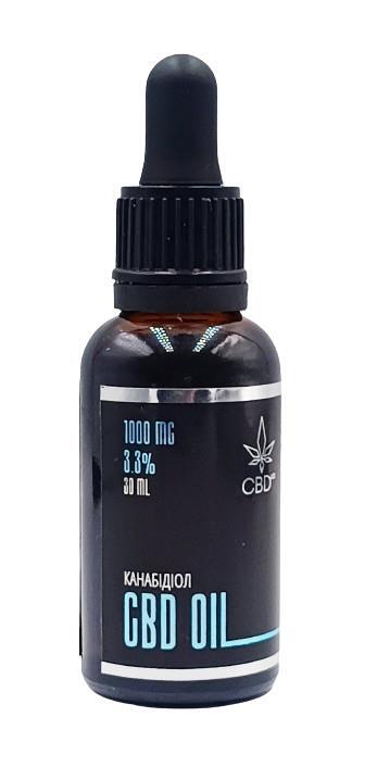 Каннабидиол CBD Oil, масло 3,3% по 30 мл во флаконе