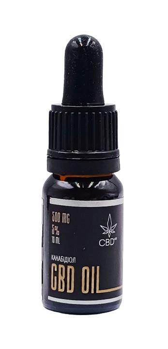 Каннабидиол CBD Oil, масло 5% по 10 мл во флаконе