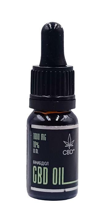 Каннабидиол CBD Oil, масло 10% по 10 мл во флаконе