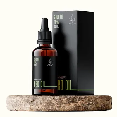 Канабідіол CBD Oil, олія 10% по 30 мл у флаконі