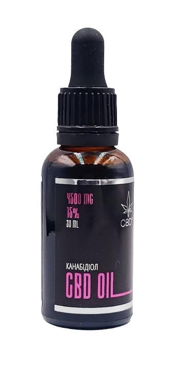 Каннабидиол CBD Oil, масло 15% по 30 мл во флаконе