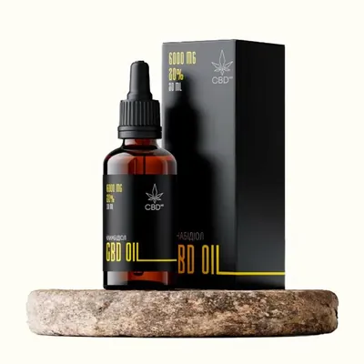 Канабідіол CBD Oil, олія 20% по 30 мл у флаконі