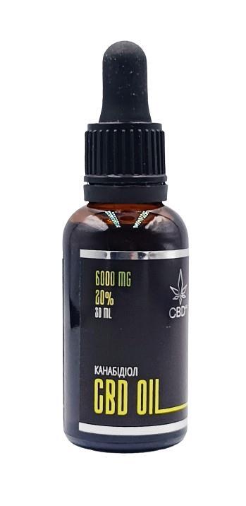 Канабідіол CBD Oil, олія 20% по 30 мл у флаконі