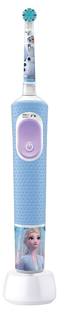 Электрическая зубная щетка + футляр Braun Oral-B Kids Frozen D103.413.2KX детская возраст 3+