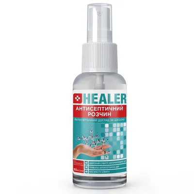Антисептичний розчин Healer, 60 мл