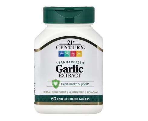 Часнику екстракт 21st Century Garlic Extract стандартизований №60 таблеток