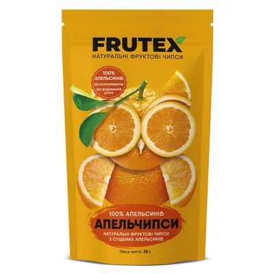 Чіпси фруктові Frutex Апельчипси, 35 г