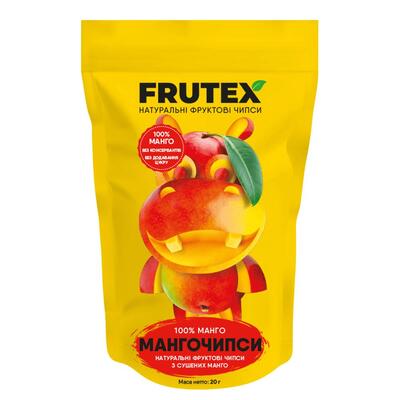 Чипсы фруктовые Frutex Мангочипсы, 20 г