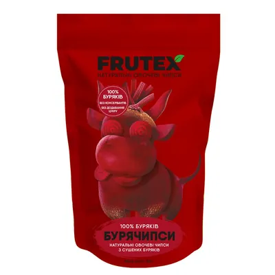 Чіпси овочеві Frutex Бурячипси, 30 г