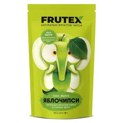 Чіпси фруктові Frutex Яблочипси, 35 г
