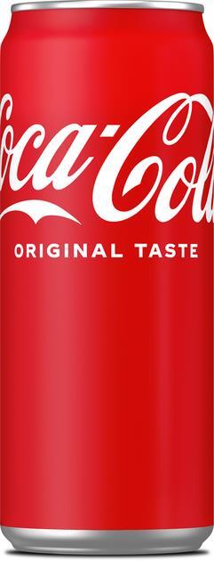 Напиток Coca-Cola, ж/б, 330 мл