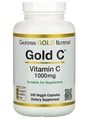 Витамин C California Gold Nutrition Gold C 1000 мг, 240 капсул