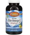 Омега-3 Carlson Labs Elite Omega-3 Gems, лимон, 180 желатинових капсул