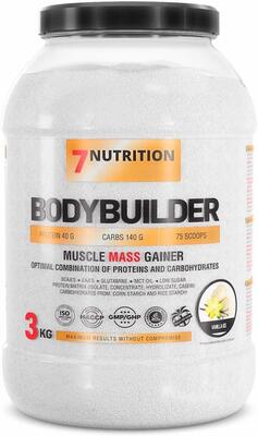 Гейнер 7Nutrition Bodybuilder Muscle Mass Gainer, vanilla ice, 3 кг