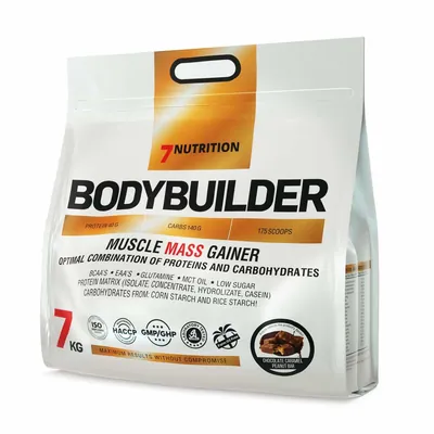 Гейнер 7Nutrition Bodybuilder шоколад-карамель-арахіс, 7 кг