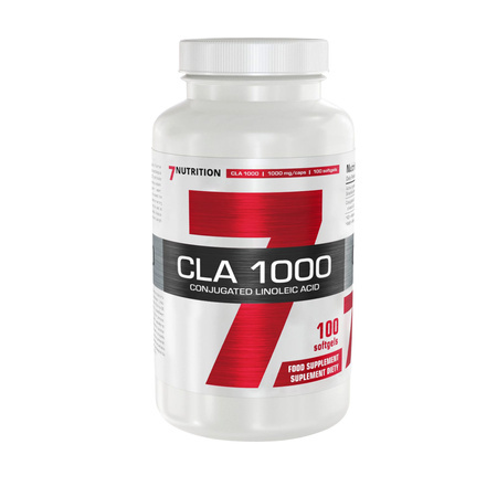 Жиросжигатель 7Nutrition CLA 1000 мг, 100 гелевых капсул