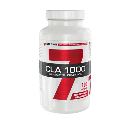 Кон'югована лінолева кислота 7Nutrition CLA 1000 мг, 100 гелевих капсул