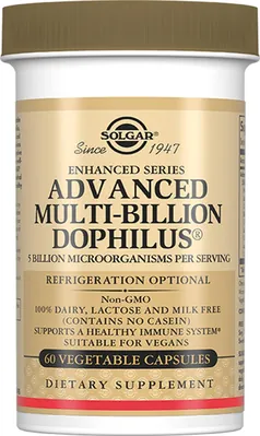 Пробіотики Solgar Advanced Multi-Billion Dophilus вег. капсули №60