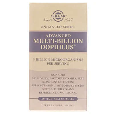 Пробіотики Solgar Advanced Multi-Billion Dophilus вег. капсули №60