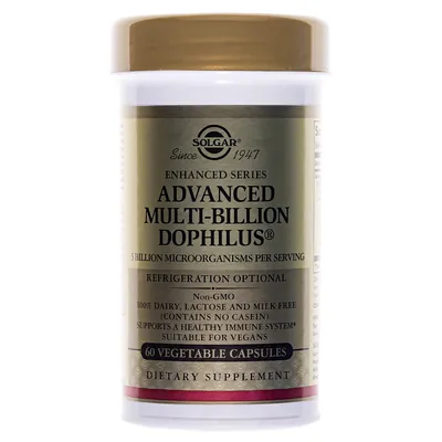 Пробіотики Solgar Advanced Multi-Billion Dophilus вег. капсули №60