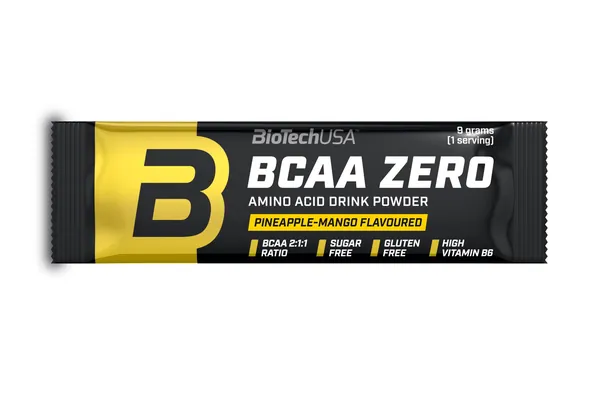 Амінокислоти Biotech BCAA Zero ананас-манго, 9 г