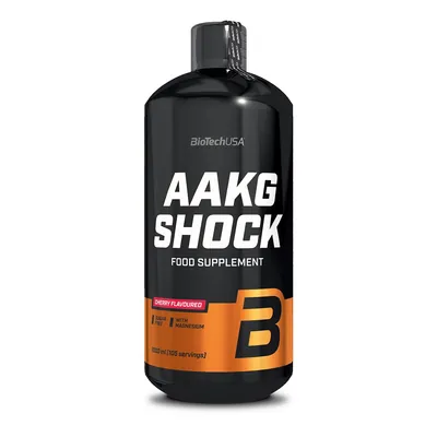 Аргінін Biotech AAKG Shock Extreme вишня, 1 л