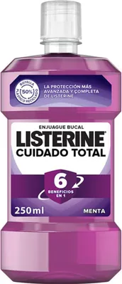 Ополіскувач для порожнини рота Listerine Cuidado Total 6-в-1 Захист зубів, 250 мл