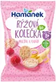 Органічні рисові хлібці Hamanek Малина та банан, 35г