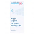 Натріум хлоратум сіль доктора Шюсслера №8 таблетки №80 у флак.