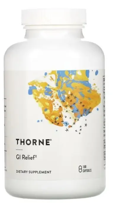 Підтримка шлунку Thorne Research GI-Relief, 180 капсул