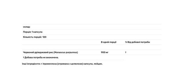 Красный ферментированный рис Thorne Research Choleast-900, 120 капсул